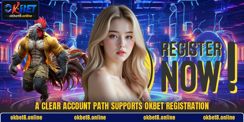 A clear account path supports OKBET registration