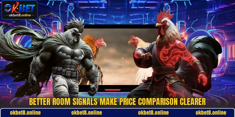 Better room signals make price comparison clearer