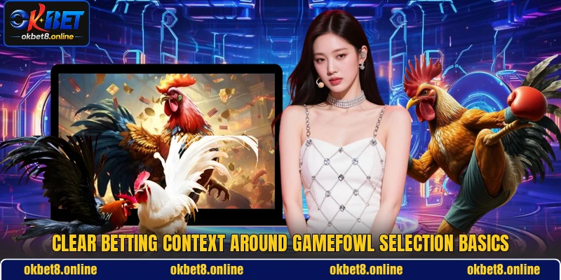 Clear betting context around Gamefowl Selection basics