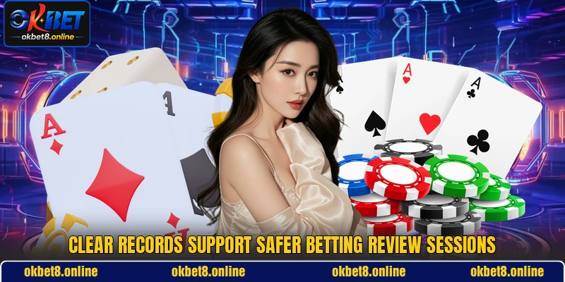 Clear records support safer betting review sessions