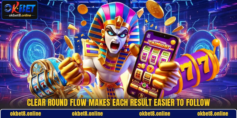 Clear round flow makes each result easier to follow