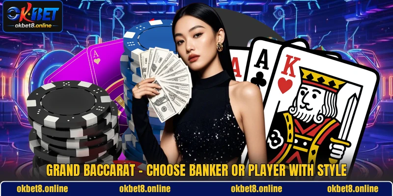 Grand Baccarat - Choose Banker Or Player With Style