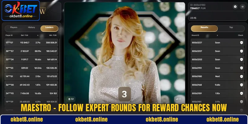 Maestro - Follow Expert Rounds For Reward Chances Now