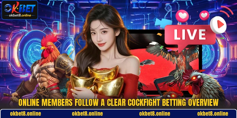 Online members follow a clear cockfight betting overview Online members follow a clear cockfight betting overview
