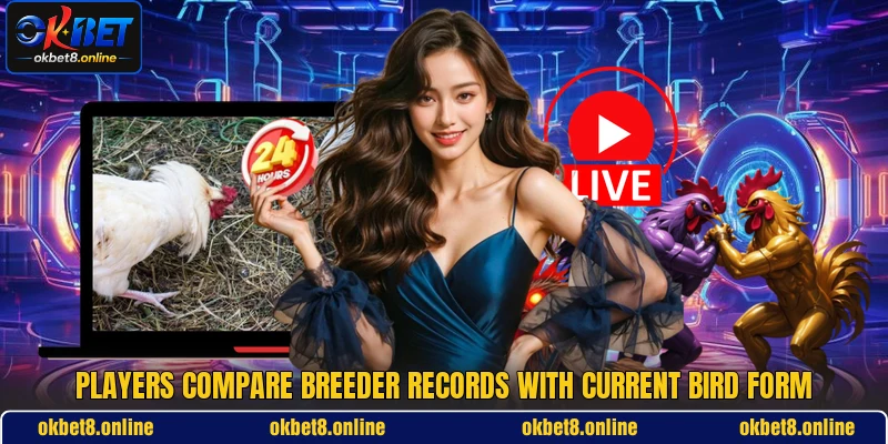 Players compare breeder records with current bird form
