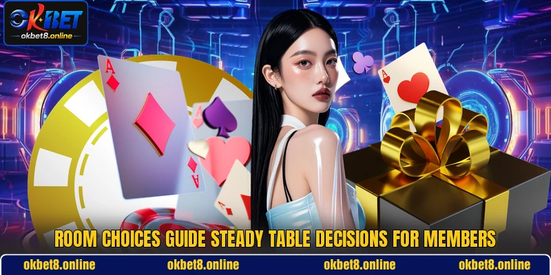 Room choices guide steady table decisions for members