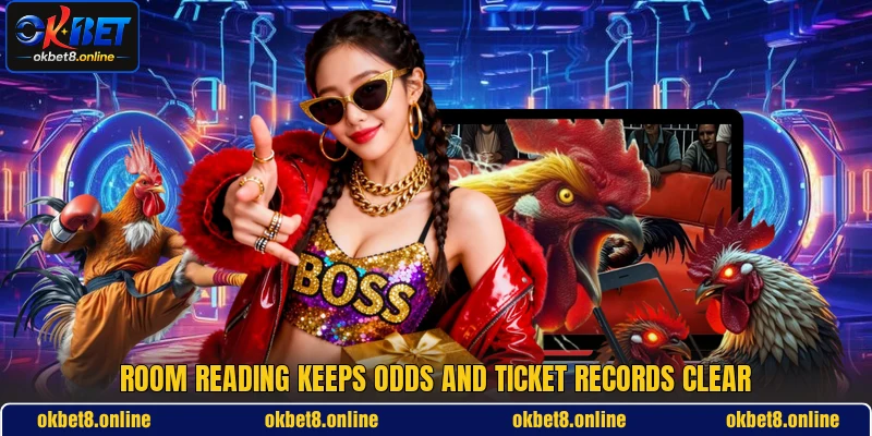Room reading keeps odds and ticket records clear