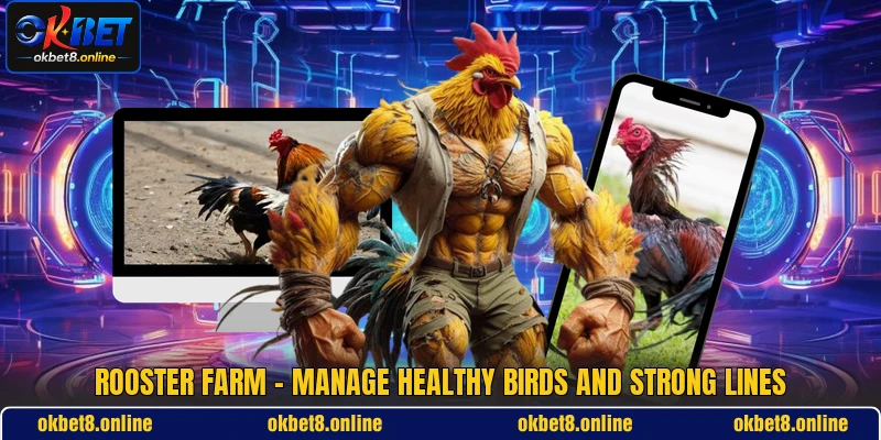 Rooster Farm - Manage Healthy Birds And Strong Lines