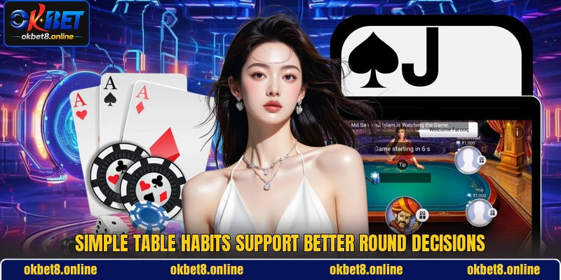 Simple table habits support better round decisions